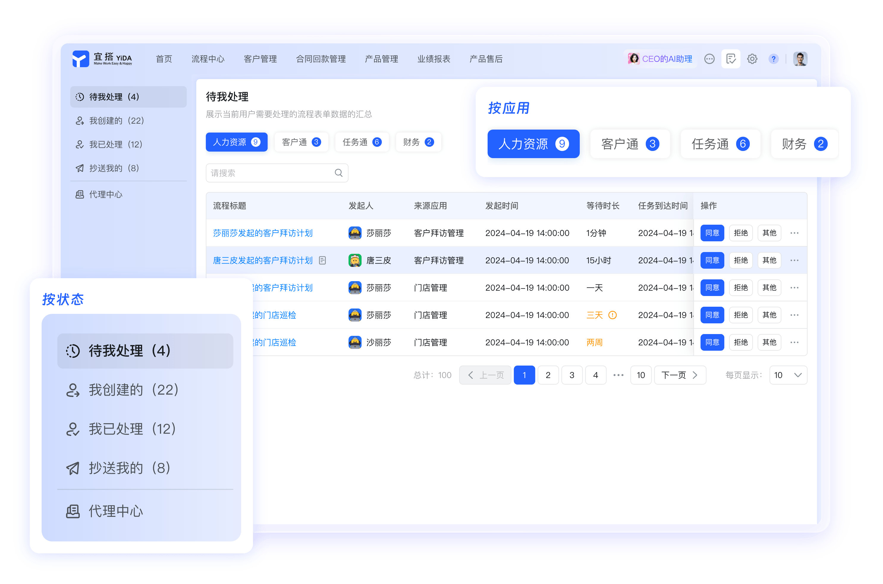 钉钉会议协作界面